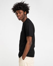 2 Crail - T-Shirt à manches courtes pour Homme Noir L1SSE5ELF8 Element