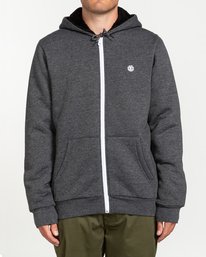 1 Bolton - Felpa con cappuccio e zip da Uomo  L1WAA3ELF8 Element