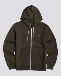 0 Cornell Classic - Zip-Up Hoodie Green L1ZHA1ELF8 Element