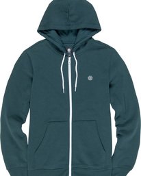 2 Cornell Classic - Zip-Up Hoodie Green L1ZHA1ELF8 Element