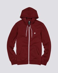 0 Cornell Classic - Zip-Up Hoodie Red L1ZHA1ELF8 Element
