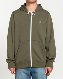 1 Cornell Classic - Zip-Up Hoodie Green L1ZHA1ELF8 Element