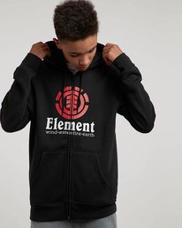 1 Vertical Zip Hood - sweat pour Homme  L1ZHA8ELF8 Element