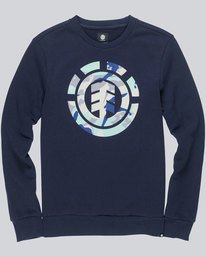 0 Spirit Camo Crew Boy - Fleece for Boys  L2CRA5ELF8 Element