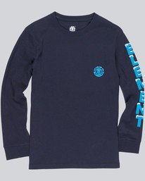 0 Snow Ls Boy 2 - T-Shirt pour Garçon  L2LSA8ELF8 Element