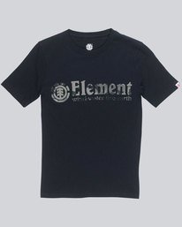0 Bark Horizontal Ss B - Tee Shirt for Boys Schwarz L2SSA7ELF8 Element