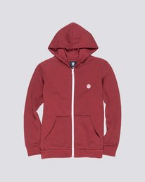0 Cornell Classic Boy - Zip-Up Hoodie Red L2ZHA1ELF8 Element