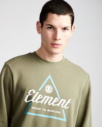 1 Tre Crew - sudadera para Hombre Verde N1CRA8ELP9 Element