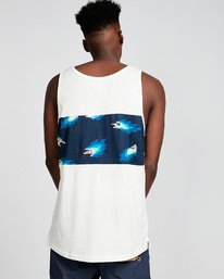 2 Hoffman Panel Tank - Knit for Men White N1KTA7ELP9 Element