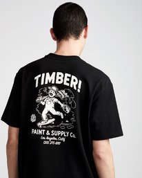 3 Timber Heavy Ss Tee - Knit for Men  N1KTC5ELP9 Element