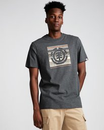 0 Indiana Logo Block S - T-Shirt pour Homme  N1SSA5ELP9 Element