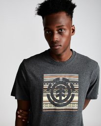 1 Indiana Logo Block S - T-Shirt pour Homme  N1SSA5ELP9 Element
