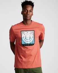 0 Density Ss - Tee Shirt for Men Red N1SSA8ELP9 Element