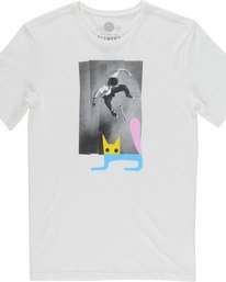 0 Jaakko Cat Ss - Tee Shirt for Men  N1SSF6ELP9 Element