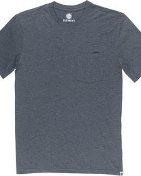 3 Basic Pocket Cr Ss - Tee Shirt for Men  N1SSG2ELP9 Element