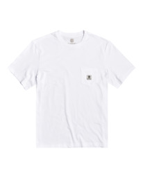 0 Basic Pocket Label - Camiseta de manga corta Blanco N1SSG3ELP9 Element