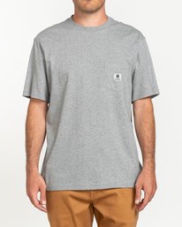 1 Basic Pocket Label - Camiseta de manga corta Negro N1SSG3ELP9 Element