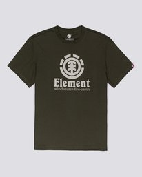 element, Vertical - Camiseta de manga corta para Hombre, FOREST NIGHT (1366) 0 Vertical - Camiseta de manga corta para Hombre Verde N1SSG4ELP9 Element