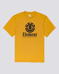 element, Vertical - T-Shirt für Herren, OLD GOLD (1374) 0 Vertical - T-Shirt für Herren Gelb N1SSG4ELP9 Element