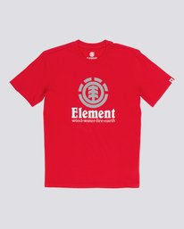 0 Vertical - Maglietta a maniche corte da Uomo Red N1SSG4ELP9 Element