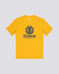 0 Vertical - Maglietta a maniche corte da Uomo Yellow N1SSG4ELP9 Element