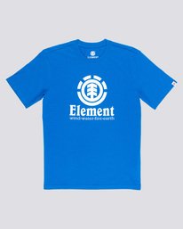 0 Vertical - Short Sleeve T-Shirt for Men Blue N1SSG4ELP9 Element