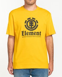 element, Vertical - T-Shirt für Herren, OLD GOLD (1374) 1 Vertical - T-Shirt für Herren Gelb N1SSG4ELP9 Element