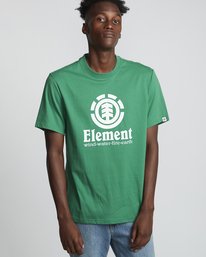 1 Vertical - Maglietta a maniche corte da Uomo Green N1SSG4ELP9 Element