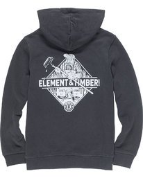 element, Rolling Ho Boy - Sweatshirt für Jungen, OFF BLACK (0328) 1 Rolling Ho Boy - Sweatshirt für Jungen Schwarz N2HOA9ELP9 Element
