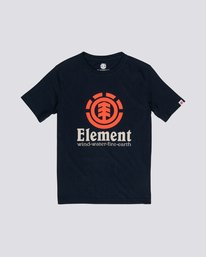 0 Vertical - T-Shirt für Jungen Grau N2SSC8ELP9 Element