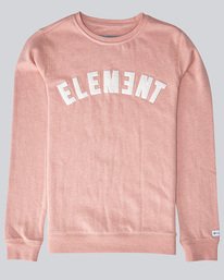 0 Logo Crew Fleece - sweat pour Femme  N3CRA1ELP9 Element