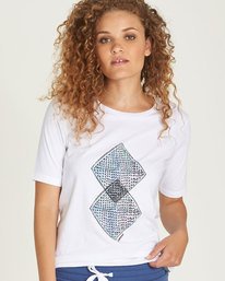 0 Abstract Cr - Tee Shirt for Women  N3SSB3ELP9 Element