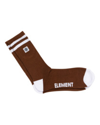 0 Clearsights - Chaussettes Unisexe Marron N5SOA1ELP9 Element
