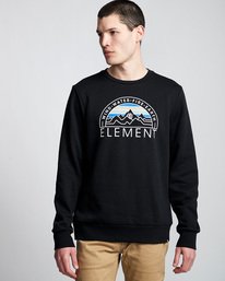 0 Odyssey - Sudadera para Hombre Negro Q1CRA7ELF9 Element