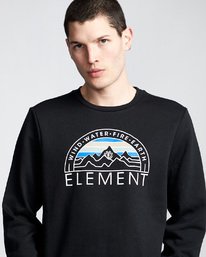 1 Odyssey - Sudadera para Hombre Negro Q1CRA7ELF9 Element