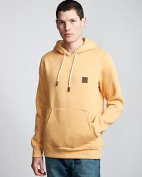 0 Heavy - Pull à capuche pour Homme Jaune Q1HOA3ELF9 Element