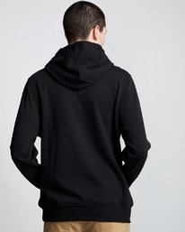 2 Horizontal Seasons - Sudadera con capucha para Hombre Negro Q1HOC1ELF9 Element