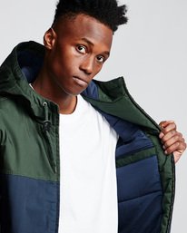 2 Dulcey 2 Tones - Giacca con cappuccio. da Uomo Green Q1JKB3ELF9 Element
