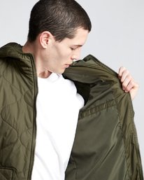 2 Albee - Hooded Jacket Green Q1JKC9ELF9 Element