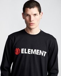 1 Blazin - T-Shirt manches longues pour Homme  Q1LSA4ELF9 Element