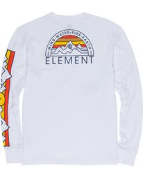 4 Odyssey - Long Sleeve T-Shirt White Q1LSA9ELF9 Element