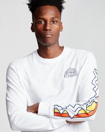 1 Odyssey - Long Sleeve T-Shirt White Q1LSA9ELF9 Element
