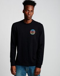 0 Seal Gradient - Long Sleeve T-Shirt  Q1LSB3ELF9 Element