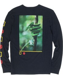 4 Serpent - Camiseta de manga larga para Hombre  Q1LSB7ELF9 Element