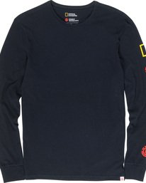 3 Serpent - Camiseta de manga larga para Hombre  Q1LSB7ELF9 Element