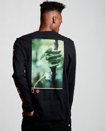2 Serpent - Camiseta de manga larga para Hombre  Q1LSB7ELF9 Element