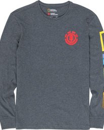 2 Stockade - Camiseta de manga larga para Hombre  Q1LSB9ELF9 Element