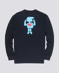 1 Barley - Long Sleeve T-Shirt Black Q1LSC6ELF9 Element