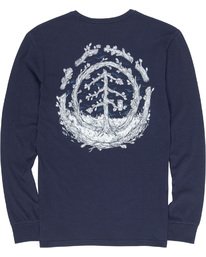 4 Too Late Logo - Camiseta de manga larga para Hombre  Q1LSC9ELF9 Element