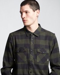 1 Tacoma 2Colors - Long Sleeve Shirt Green Q1SHA5ELF9 Element